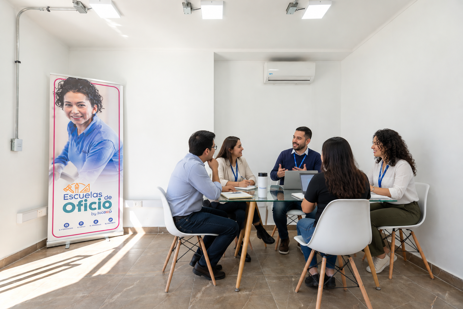 Personas participando en actividades de capacitación FUCAEP